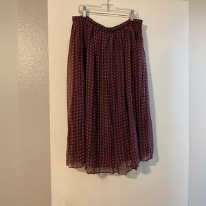 Banana Republic Pleated Skirt
